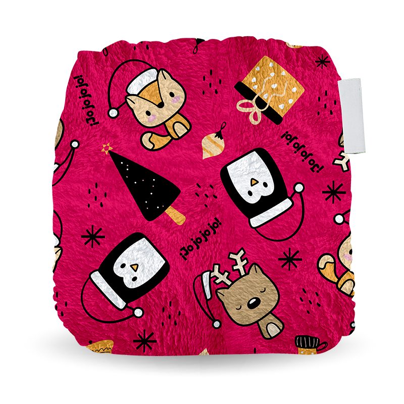 Pañal Premium Estampado JO JO JO G4 Broche MINKY - Imagen 2